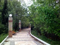 The path through the old bridge